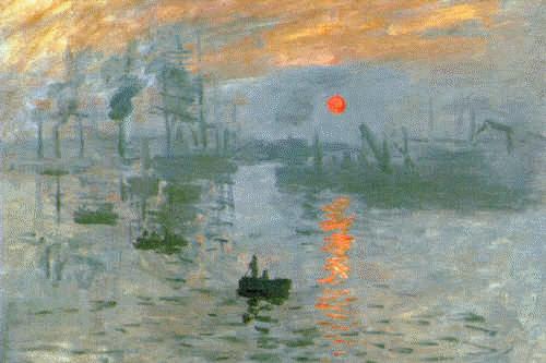 Claude Monet Impression at Sunrise Sweden oil painting art
